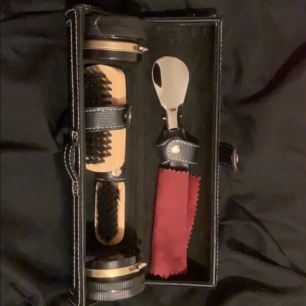 New men’s shoe cleaning kit 👞